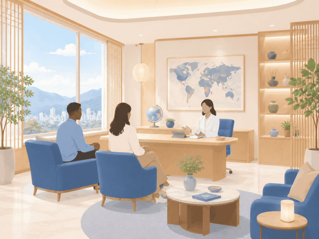international patient consultation for robotic surgery in Korea