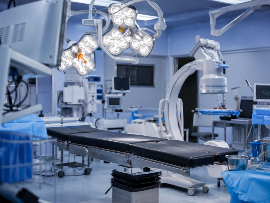 spine surgery in Korea operating room