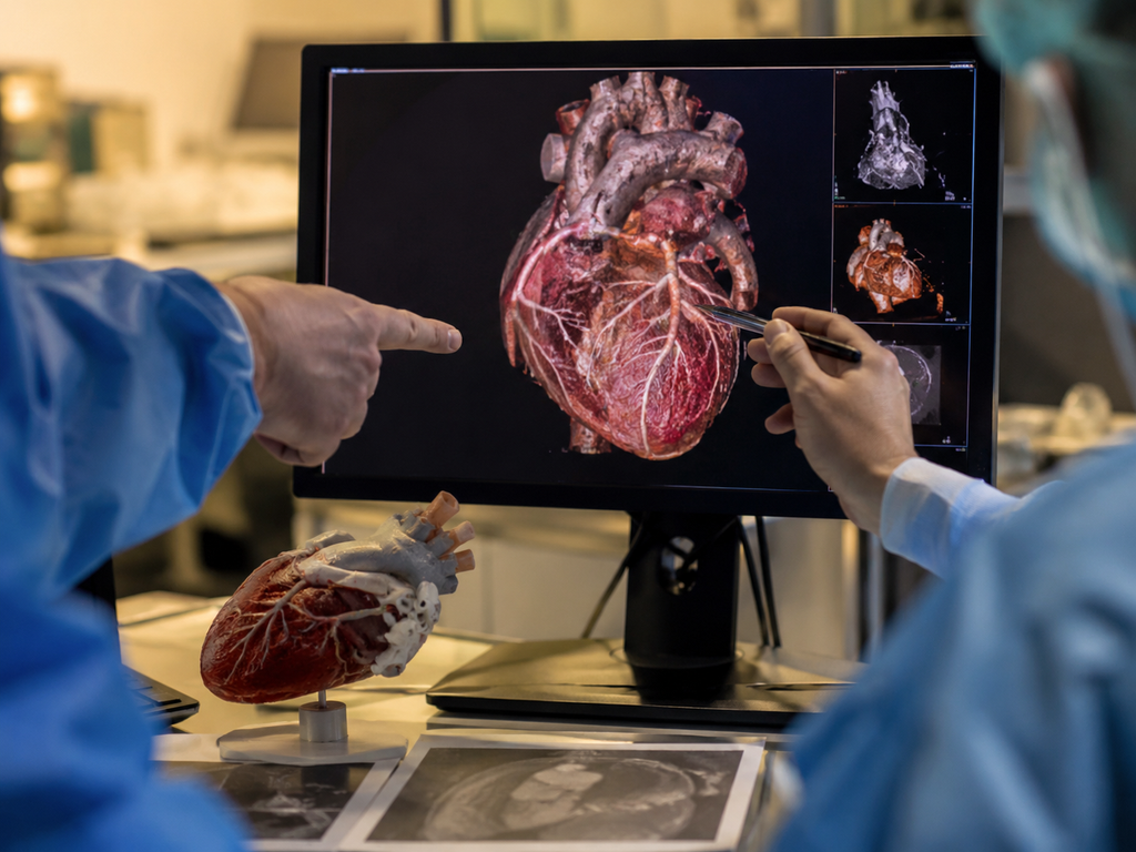 heart surgery in Korea surgical team cardiac scan
